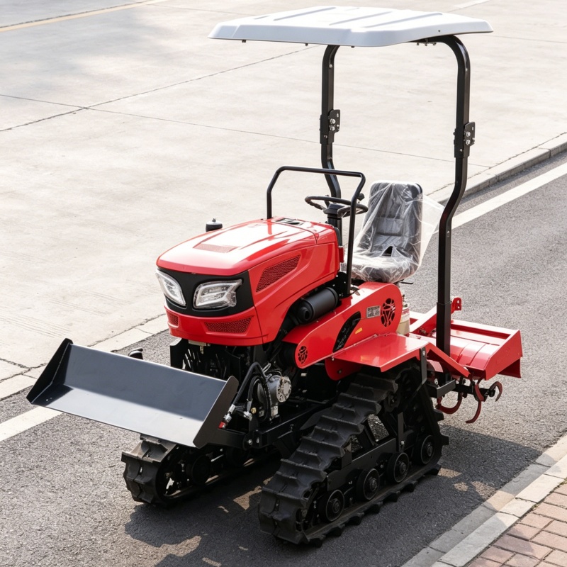 Agriculture Farming Tractor - Cultivadora Rotativa de Orugas Personalizada 2026