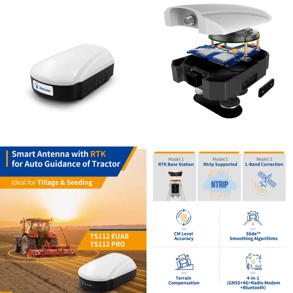 Precision Farming Smart Agriculture - Receptor GNSS RTK Agrícola con 4G,