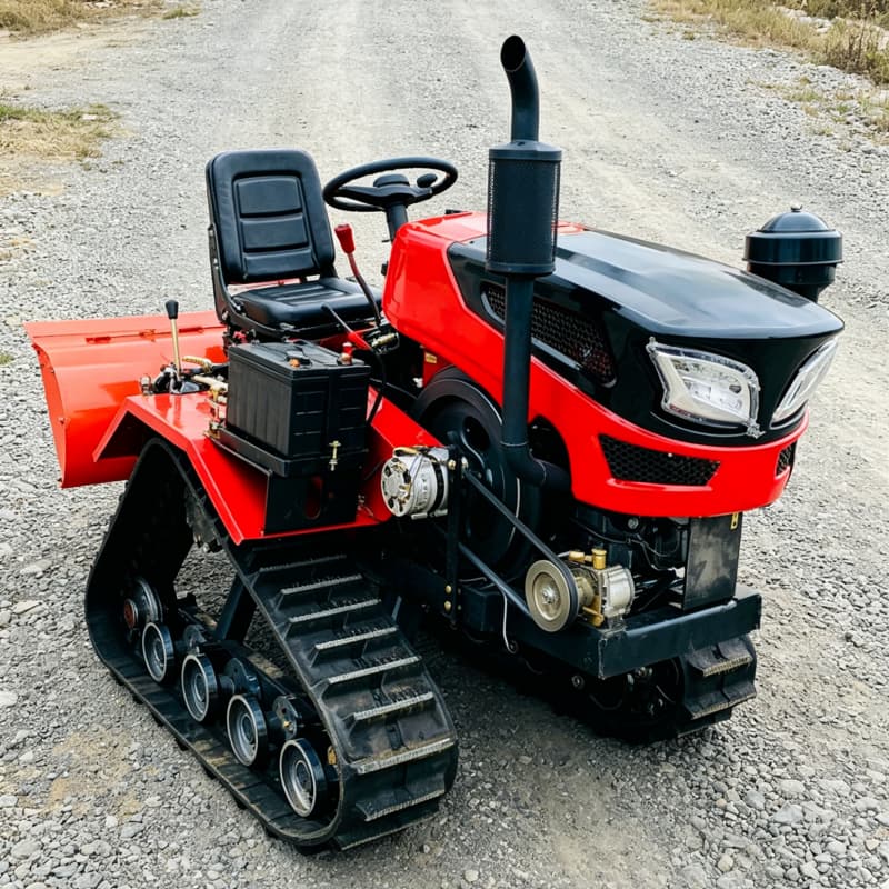 Agriculture Farming Tractor - Mini Tractor Rotatorio de Orugas Personalizado,