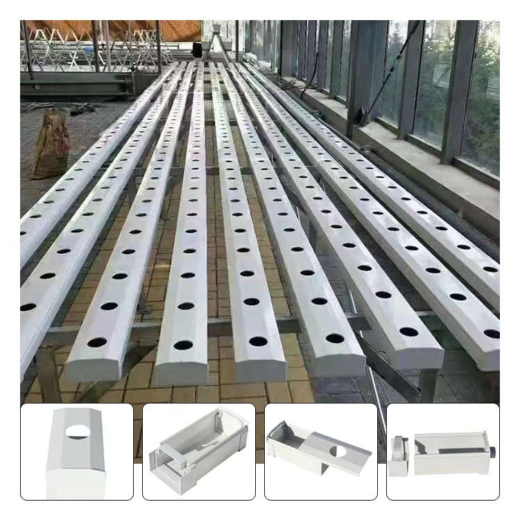 Hydroponic Nft Channel - Nft Hydroponics Sistemas hidropónicos de riego