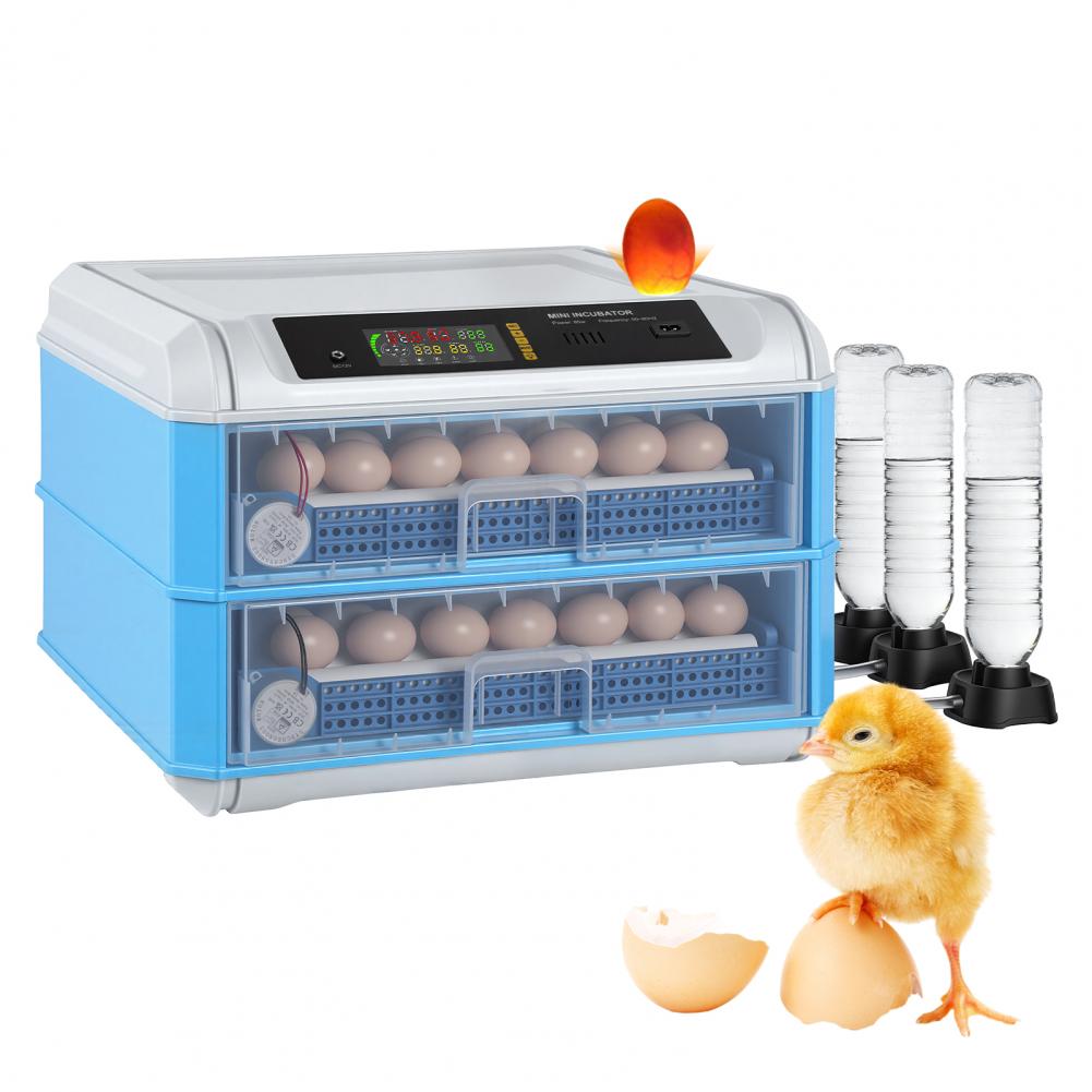 Poultry Incubator - Incubadoras de 120 Huevos, Gran Capacidad,