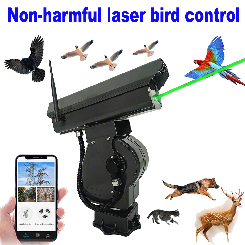 Precision Farming Smart Agriculture - Potente Repelente de Aves Verde de