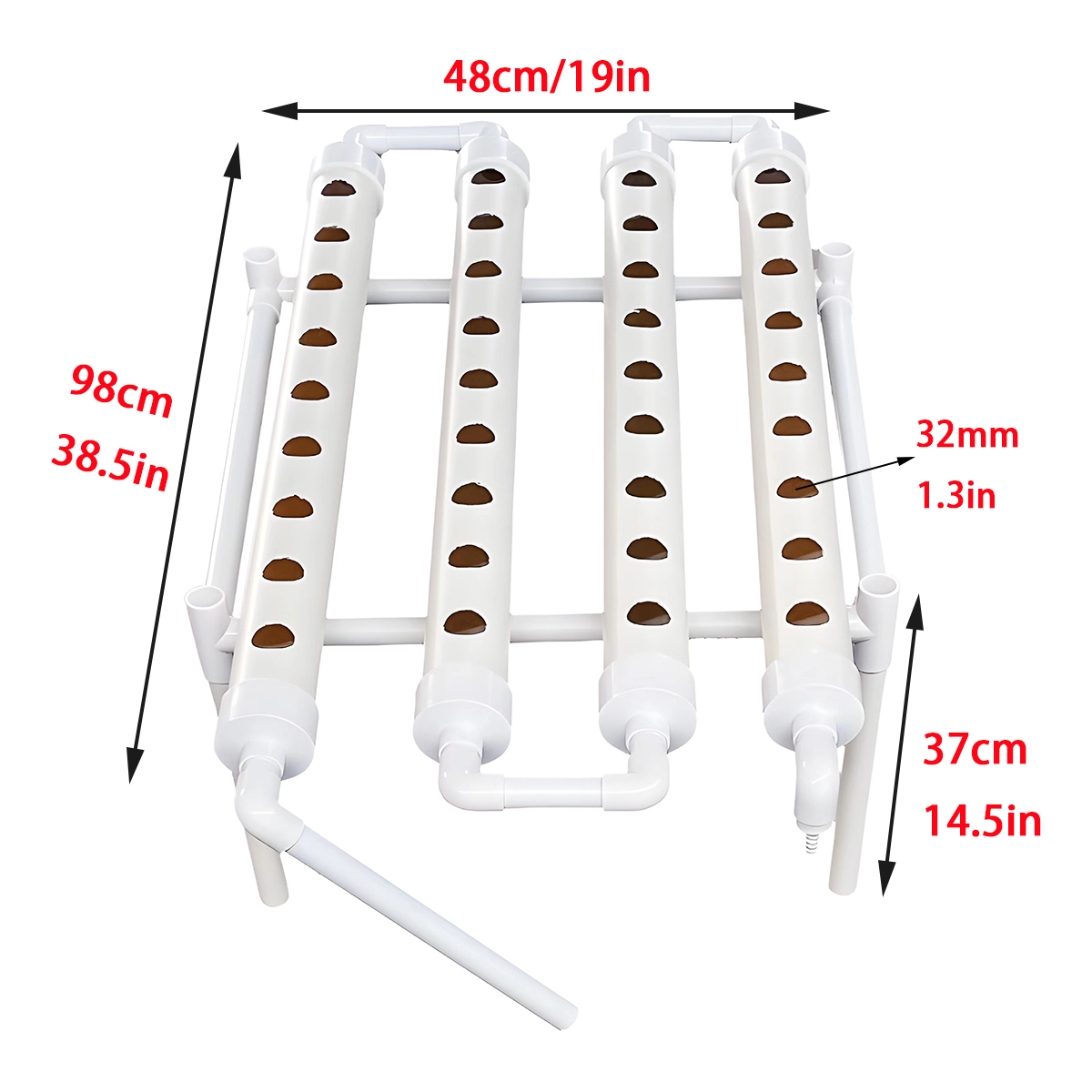 Kits de sistema de cultivo hid - Hydroponic Nft Channel reseña y precio