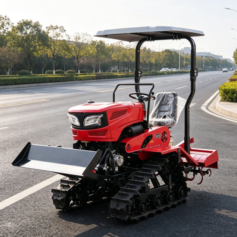 Cultivadora Rotativa de Orugas - Agriculture Farming Tractor reseña y precio