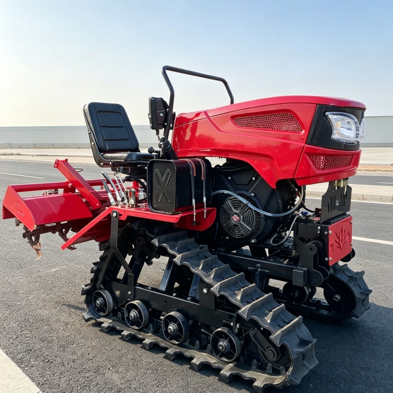 Cultivadora Rotativa de Orugas - Agriculture Farming Tractor reseña y precio