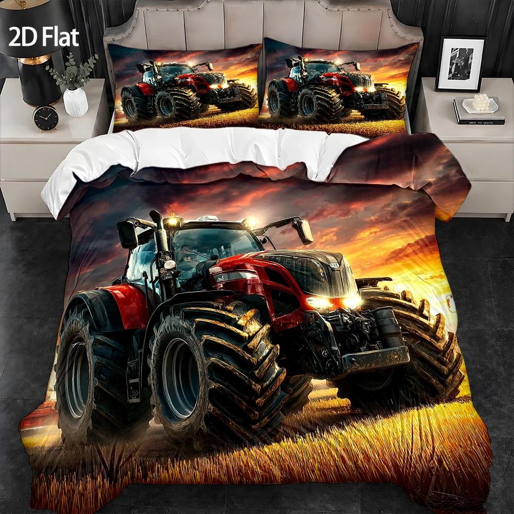 Juego de 3 piezas de funda de  - Agriculture Farming Cartoon reseña y precio