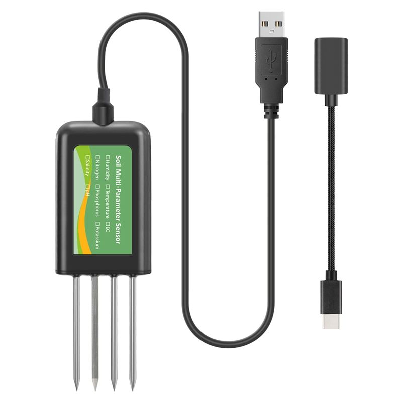 Sensor de Suelo 6 en 1 AEE par - Precision Farming Smart Agriculture reseña y precio