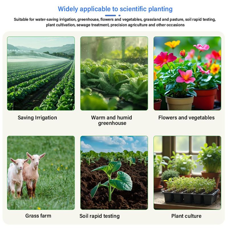 Sensor de Suelo 6 en 1 AEE par - Precision Farming Smart Agriculture reseña y precio