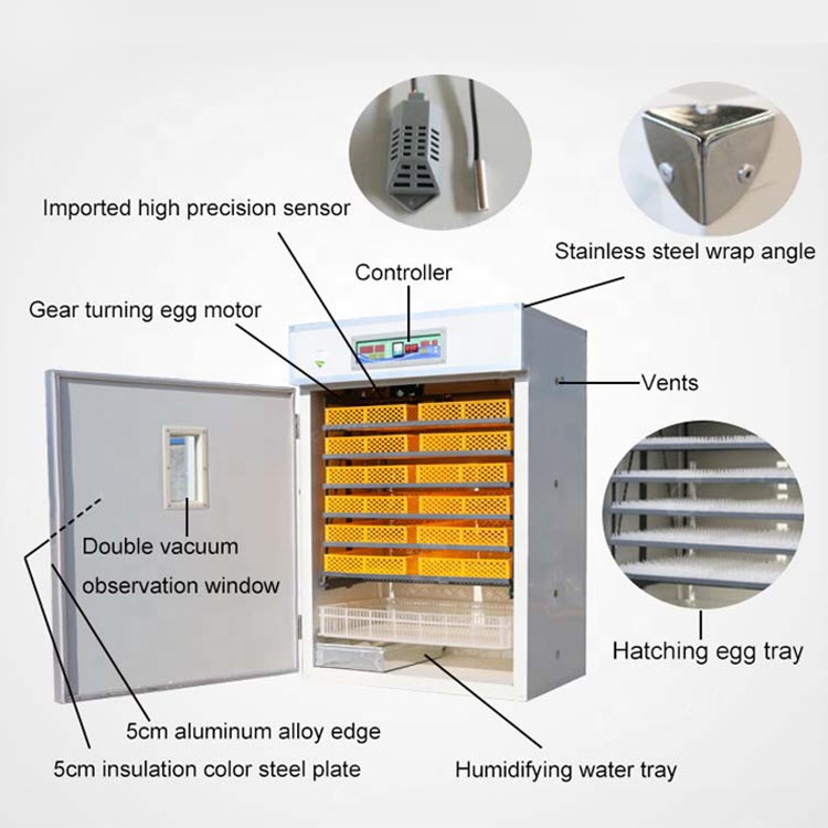 Incubadoras Totalmente Automát - Poultry Incubator reseña y precio